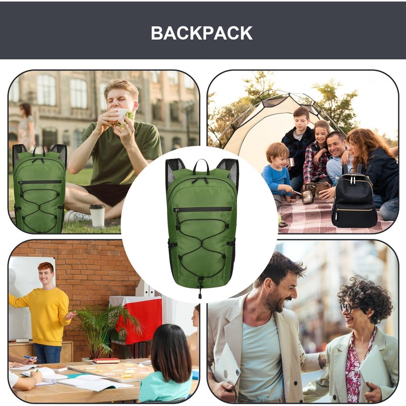 Hiking Backpack | 20L Portable Hiking Pack for Men,Outdoor Travel