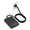 Power Bars with Surge Protector, TESSAN Flat Plug Extension Cord