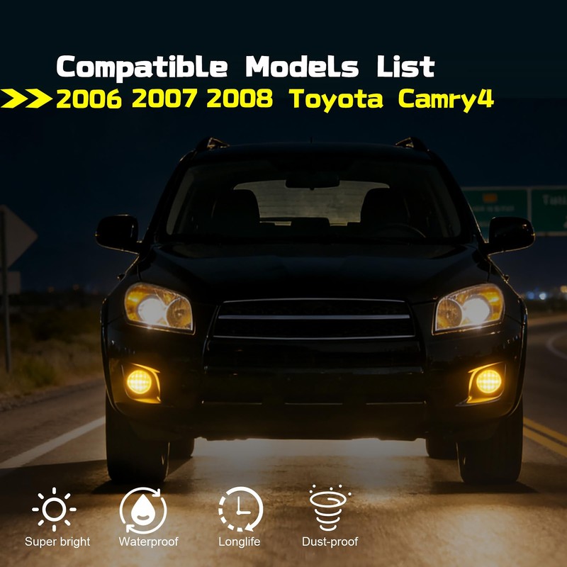 OKSIWA LED Fog Lights with DRL For 2013 2014 2015
