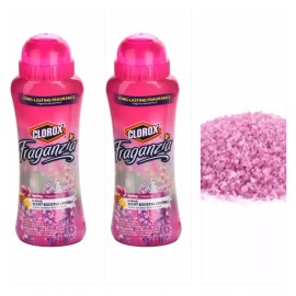 Clorox Fraganzia Scent Boosting Laundry Crystals, Spring 2 packs 18 Oz Each  New
