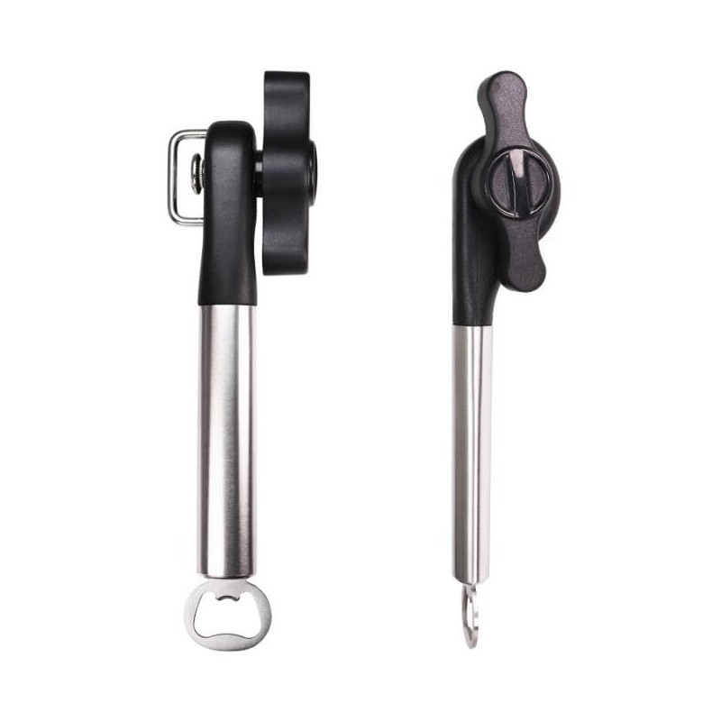 KOMUNJ Multi-purpose opener, safety can opener, ergonomic non-slip design with