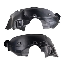 TRQ Inner Fender Liner Set Compatible with 2011-2014 Dodge Avenger CH1248159 CH1249159