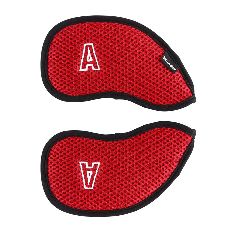 Andux Golf Club Head Covers for Irons Mesh Double Numbered