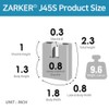 Zarker J45S keyed Alike Padlocks, Heavy Duty Stainless Steel Shackle