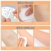 CAVIGLTE 8 Piezas Pecas de Glitter Tatuajes Temporales, Parches para
