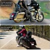 DREAMIZER Detachable Passenger Backrest Glossy Black Quick Release Sissy Bar