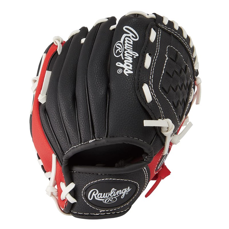Rawlings Kids Baseball Glove (9" / Toddler) with Training Ball