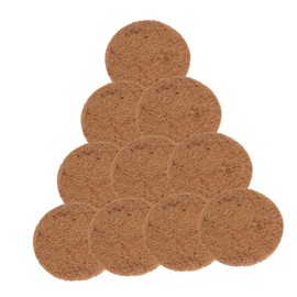 DOITOOL 10pcs Pet Litter Where Breathable Pigeon Nest Pads Bird Nesting Pads Premium Pet Mats Bird Nest Supplies Pigeon Eggs Mats Homing Pigeon 15c Coconut Palm Silk Flowerpot