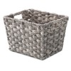 Whitmor Split Rattique Gray Wash Small Tote