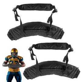 2 Pcs Football Hand Warmer,Handwarmers Pouch Hand Muffs Winter Tactical Hand Warmers Football Warmer Bag Zipper Pocket,Football Warming Pouch for Outdoor Sports Gifts Accessories (Black, Adult)