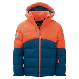 Trollkids Gryllefjord Winter Jacket, Deep Orange, 152
