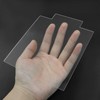 Hordion 6 Pcs Acrylic Sheet Clear Cast Square Panels, 0.08"