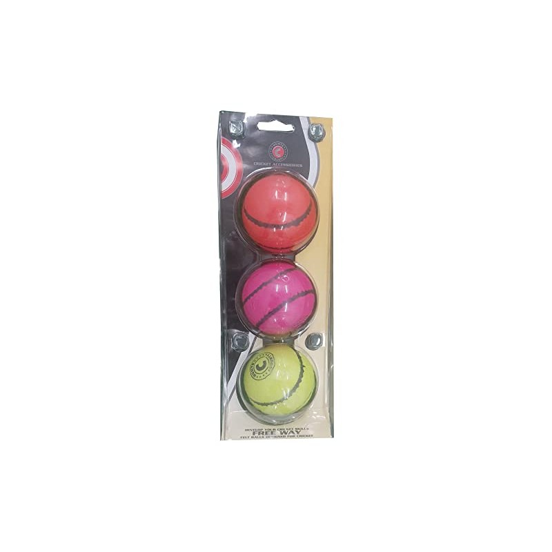 HUNTS COUNTY FREEWAY SOFT TRAINING CRICKET BALL SET