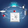 Intelligent Thermostat Mobile App Voice Control Electric Heating Thermostat Remote