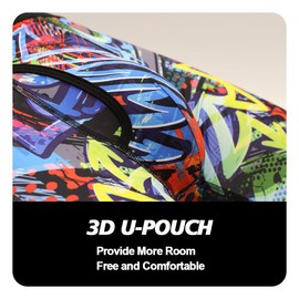 CHUAKIN Mens Athletic Underwear Mens Boxer Briefs Long Leg Trunks Underwear 3 Pack