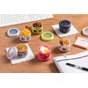 Ello Reusable Plastic Condiment Containers 4oz each with Screw-on Leak