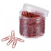 sourcing map Paper Clips Small Size 1.1 Inch Vinyl Coated