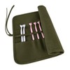 Pencil Roll Up Case Canvas Pencil Pouch Case Pen Wrap