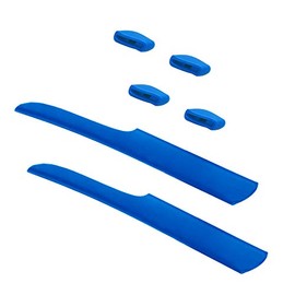 OOWLIT Replacement Temple Sleeve/Nose Pad Kit for Oakley Fast Jacket OO9097/Fast Jacket XL OO9156 Sunglasses - Blue