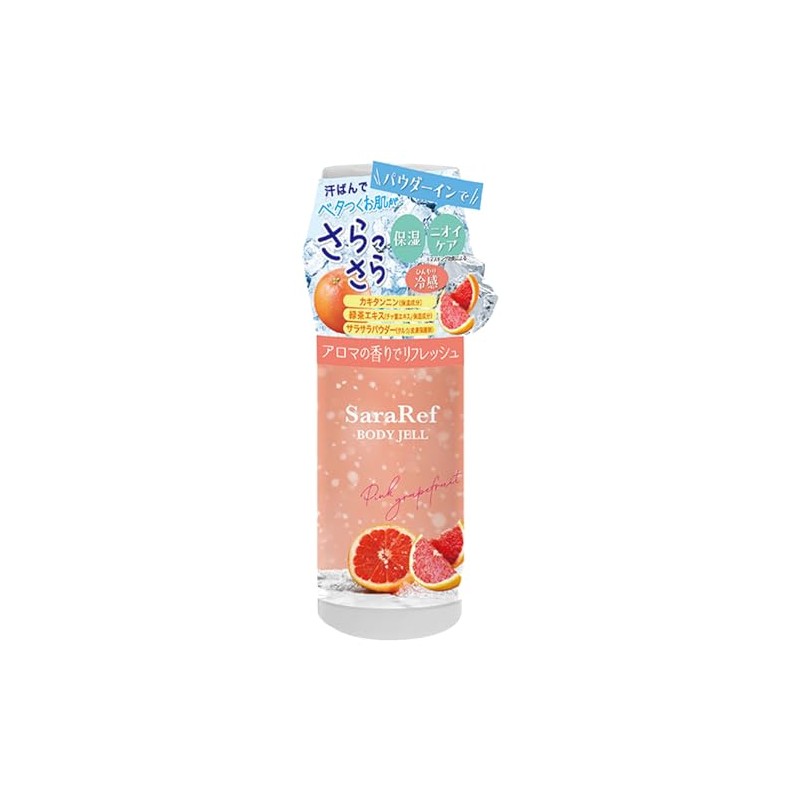 Sararif Powder In Body Gel, Pink Grapefruit Scent, 6.1 fl