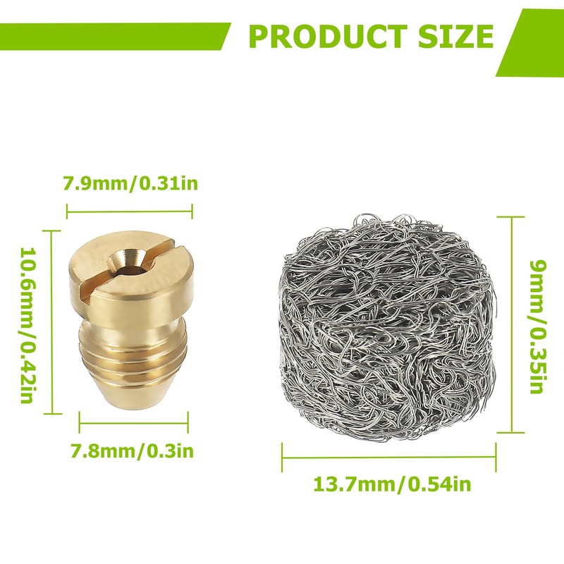 EPLZON 1.1 mm Foam Cannon Orifice Nozzle and Foam Maker