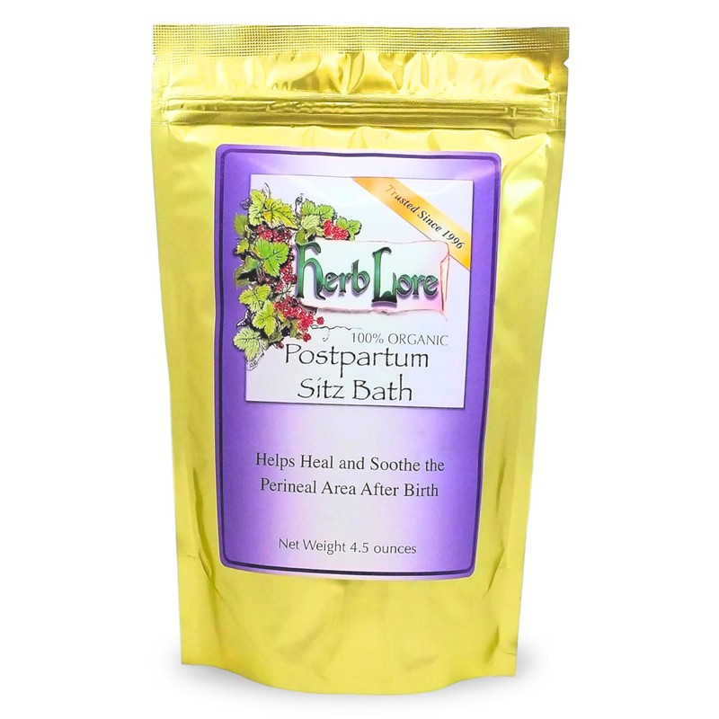 Herb Lore Organic Postpartum Sitz Bath - Helps Heal and