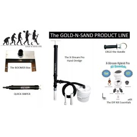 Replacement Bucket & Lid -- GOLD n SAND Hand Dredge X-Stream Hybrid Pro