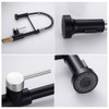OWOFAN Low Lead Modern Single Handle Pull Down Sprayer Spring