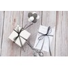 [JOKOVIKI] Black Organza Ribbon 6mm Width - Perfect for Gift