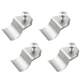 TAODAN 4PCS Vinyl Siding Clips Hooks Vinyl Siding Hooks No-Hole Needed Outdoor Siding Screws Hanger for Blink Outdoor Camera Mount Home Security Camera