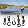 150pcs Fishing Barrel Bearing Rolling Swivels Kit Winding Resistance Stainless