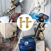 2 adaptators de remplissage réfrigérant R410A R22