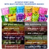 Pack of 12 Face Sheet Masks,Moisturising Face Masks,Daily Care Sheet,Daily