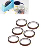 6pcs Heat Resistant Tape Residue Free Polyimide Sublimation Thermal Tape