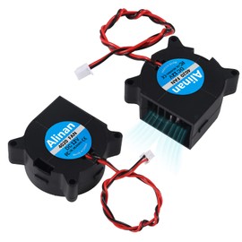 Alinan 6pcs 4020 12V Brushless Cooling Blower Fan 40 * 40 * 20MM Cable Length 30CM Dual Ball Bearing 2PIN Terninal