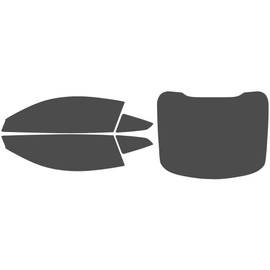 The Tint Effect Precut Window Tint Kit Compatible with Ford Mustang Coupe (2015-2023) (Kit 30%) Automotive Film