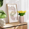 Relaxdays Artificial Tulips 24 Artificial Flowers Like Real Decorative Artificial