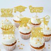 24Pcs Gold Kindergarten Graduation Cupcake Toppers Kindergarten Graduation Cupcake Picks