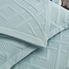 CHIXIN Quilt Twin Size - Geometric Pattern Bedspread Coverlet Set