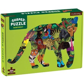 Rainforest 300 Piece Shaped Scene Puzzle