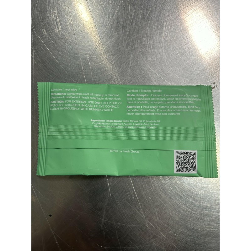 LA Fresh Makeup Remover Wipes with Vitamin E - Make