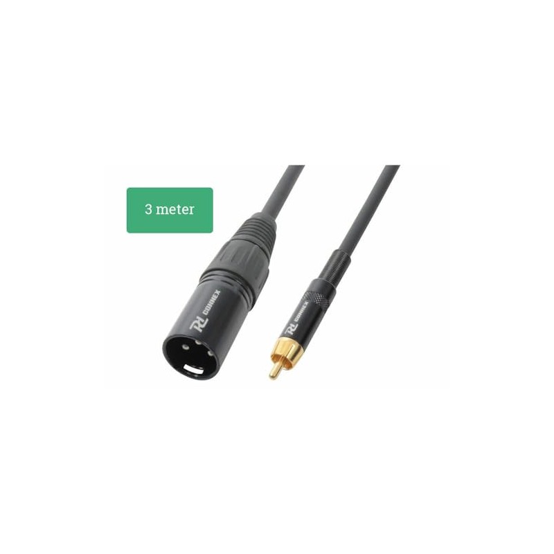 Power Dynamics PD Connex Signal Cable Audio Cable RCA (M)