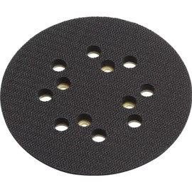 Meister Velcro Sanding Disc Diameter 125 mm – Pack of 1 – Accessory for Random Orbital Sander – With Velcro Closure System/Support Plate for 125 mm Sanding Discs / 5457170