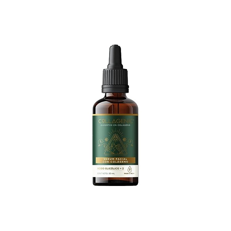 Collagenic | Serum Peeling Facial con Acido Glicólico y Colágeno|
