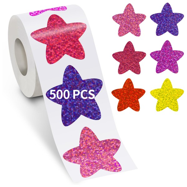 500 Pcs Paw Prints Stickers 2 inches Dog Puppy Paw
