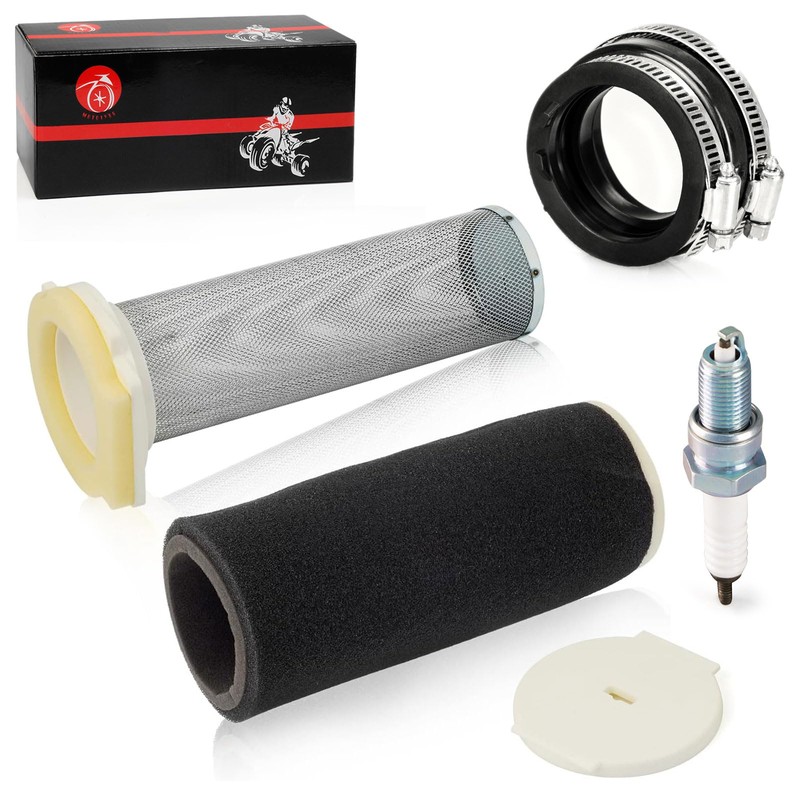 Air Filter Guide End Cap Kit Spark Plug Intake Manifold