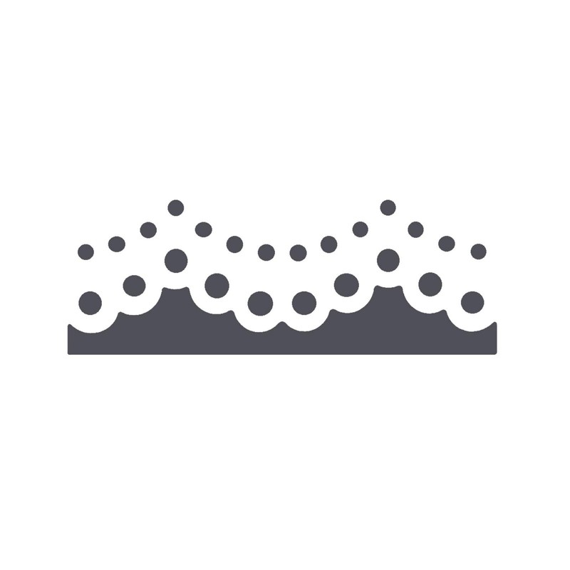 Vaessen Creative Border Punch with Rounded Doily Edge for Stunning
