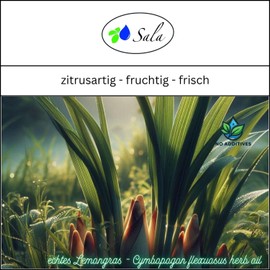 Sala Lemongrass Oil Lemongrass Aroma Essential Oil Natural Organic (50 ml)