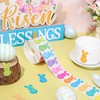 FYSUIMU 1000Pcs Easter Bunny Stickers Roll Cute Rabbit Seal Stickers