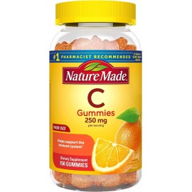 Nature Made Gluten Free Vitamin C 250 mg Dietary Supplement, 150 Gummies